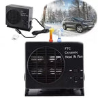 12V Ceramic Car Heater | 150W-300W | Portable Windshield Deicer with Automatic Thermostat