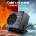 12V Ceramic Car Heater | 150W-300W | Portable Windshield Deicer with Automatic Thermostat