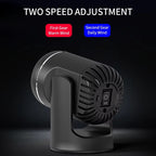 12V Portable Car Heater with 360° Rotation and Overheat Protection